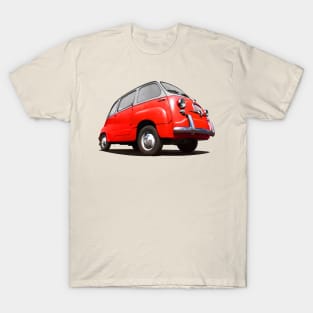 fiat multipla in red T-Shirt